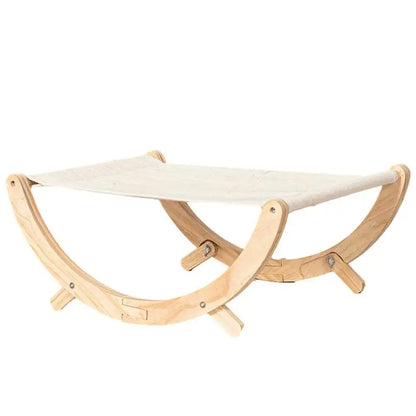 Elevated Cat Bed Anti-Slip Cat Hammock Bed for Indoor Rocking Cat Bed Elevated Pet Furniture Pet Resting Hammock Cat Hammock