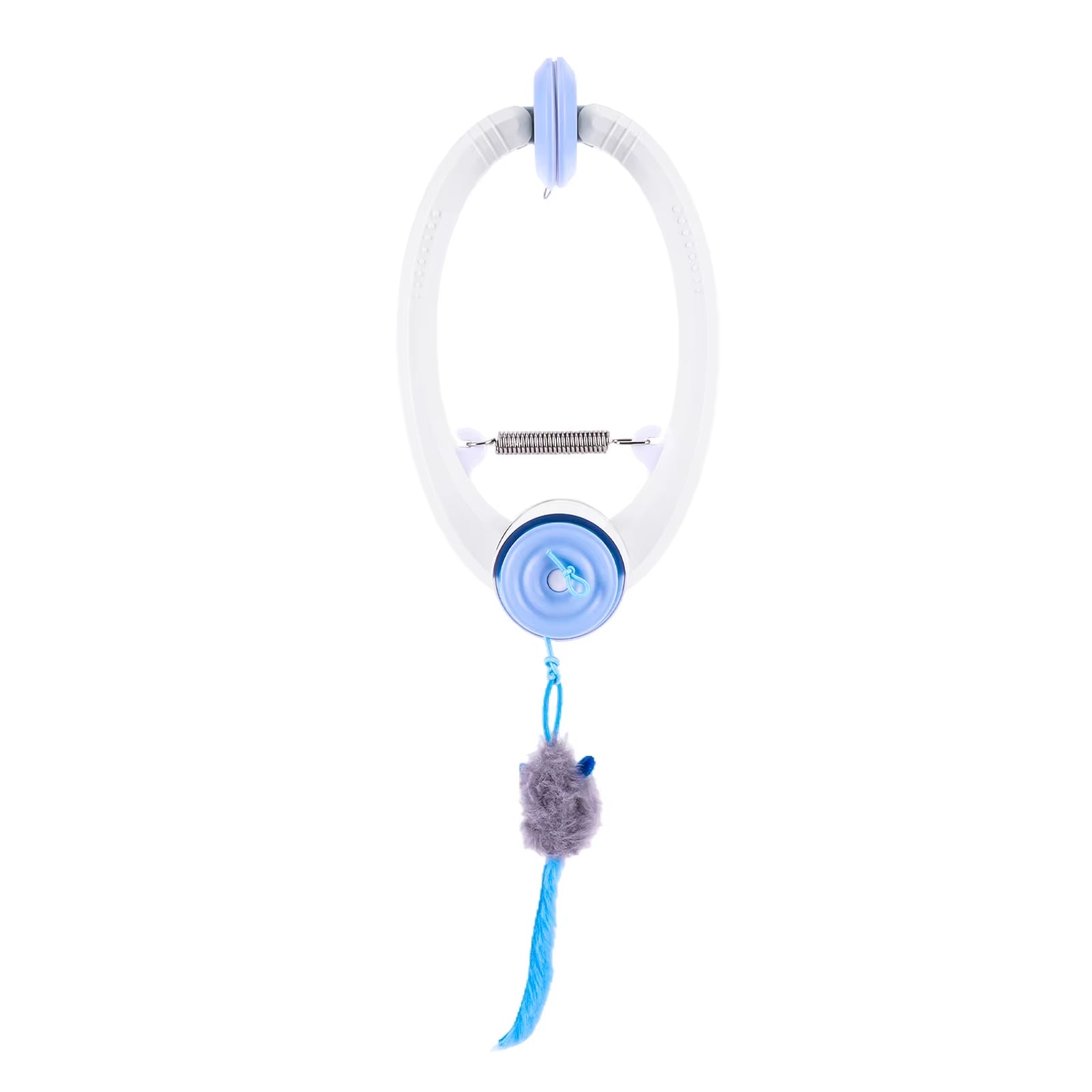 Retractable Door Hanging Automatic Retractable Kitten Toys Independent Play Hanging Door Cat Toys for Cat Kitten Playing Exercis