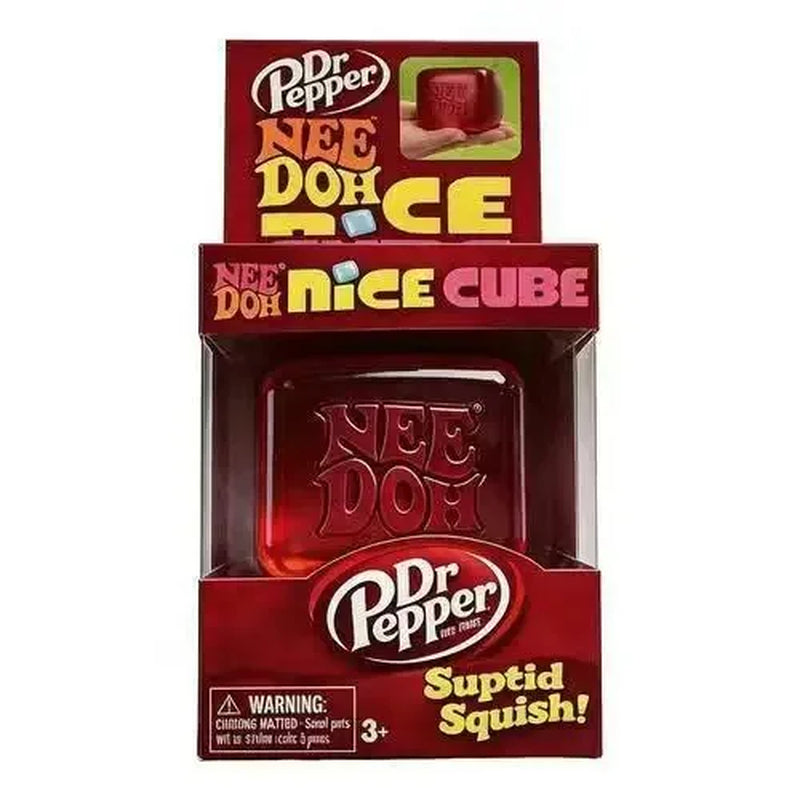 Needoh Nice Cube Sensory Stress Reliever Fidget Tool for Anxiety &Focus Desk for Adults & Anti-Anxiety Squeeze Kids