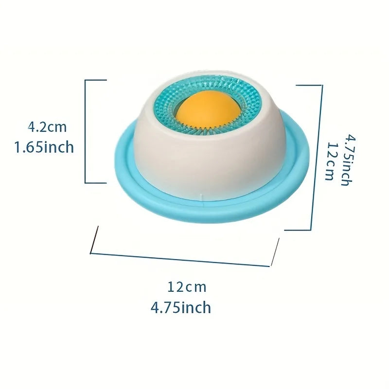 Pet anti Knock Slow Food Plate, Cat Toy, Cat Dog Licking Toy, Cat Dog Licking Toy, Cat Dog Licking, Happy Dog Bowl and Basin