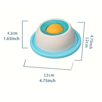 Pet anti Knock Slow Food Plate, Cat Toy, Cat Dog Licking Toy, Cat Dog Licking Toy, Cat Dog Licking, Happy Dog Bowl and Basin